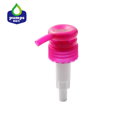 Plastik Shampoo Lotion Pump Head Screw Cover Non Spill White Soap Pump