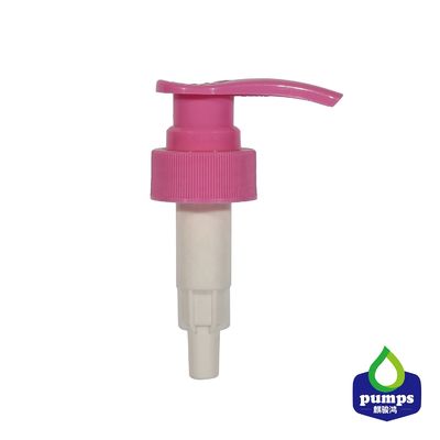 28-410 Kepala Pompa Lotion Plastik Kuning PP OEM ODM Untuk Botol
