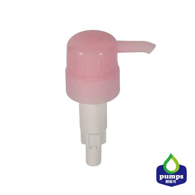 Kepala Pompa Dispenser Busa Sabun Merah Muda Sekrup Plastik 33/410 Tidak tumpah