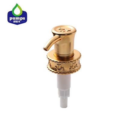ODM UV Aluminium Rose Gold Soap Pump, 33/410 Lotion Transfer Pump