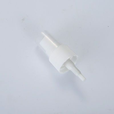 Smooth Ribbed White Aluminium Fine Mist Sprayer Sanitizer Parfum Sprayer 0.12CC 0.07ML/T