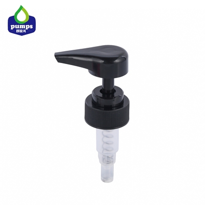 Black Color Shampoo Bottle Cosmetic Lotion Pump 4cc Dosage