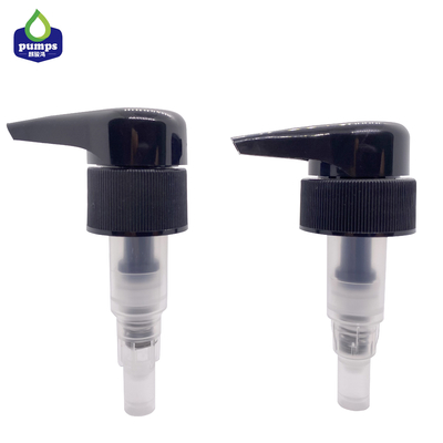 Black Color Shampoo Bottle Cosmetic Lotion Pump 4cc Dosage