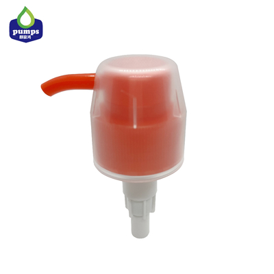 Ribbed Closure Plastic Lotion Pumps Dengan Tutup Ukuran 38/415 4cc