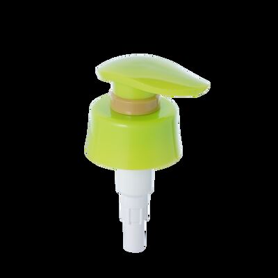 Custom Body Wash Pump Press Lotion Double Wall Packaging Dispenser Pump Shampoo Conditioner Pumps 33/410 Pump Putih untuk Kulit