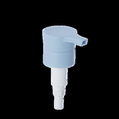 33/410 Pompa Lotion Kualitas Baik 4CC Pompa Biru Mat untuk Botol Lotion