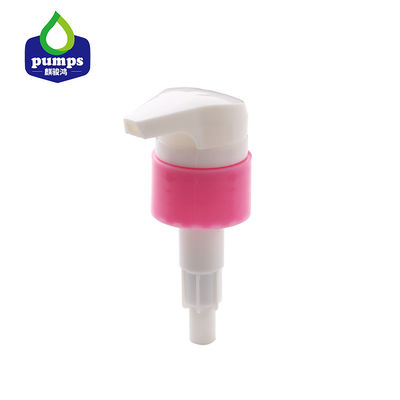 Pompa Lotion Merah Muda Disesuaikan yang Tahan Lama / Pompa Sabun Tangan Berbusa Bergaris