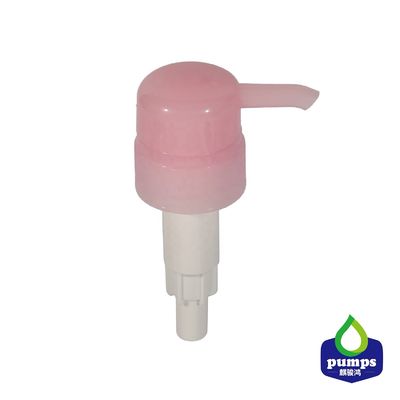 Kepala Pompa Dispenser Busa Sabun Merah Muda Sekrup Plastik 33/410 Tidak tumpah