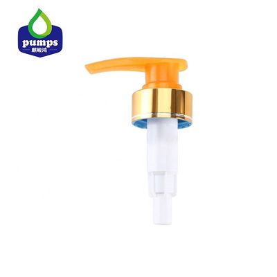 Pompa Lotion Emas Aluminium 24-410 28-410 33-410 Penutup Sekrup Pompa Sabun Antibakteri