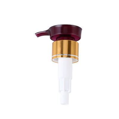OEM Brushed Gold Pengap Kosmetik Soap Lotion Pump 24/415