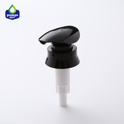 500ml Botol Black Lotion Pumps Hot Stamping Penutupan Halus